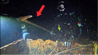 Scuba Diving Flooded Mine (Deep Earth Diving) - What Did They Leave Behind?