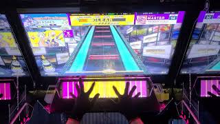 【CHUNITHM NEW台灣】中学2年生のアンドロイド(MASTER) SS+ 沒有FC 手元