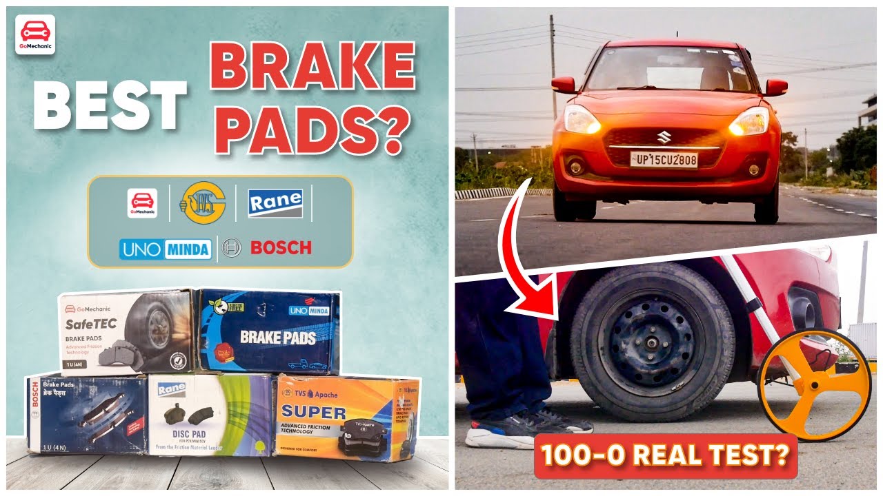 The Best Brake Pads In India? | Best Selling Brake Pads Comparison | 0 ...