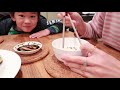 【huizi的vlog 20】铸铁锅版腊肉饭｜海运 u0026 amazon开箱分享｜好天气出去爬山｜跟儿子一起做生煎包 最成功的一次