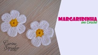 Margaridinha de Crochê por Carine Maria Strieder Margaridinha de Crochê por Carine Maria Strieder