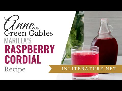 Raspberry Cordial from Anne of Green Gables | Food in Literature Raspberry Cordial from Anne of Green Gables | Food in Literature