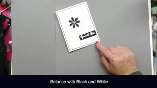 Balance with Black \u0026 White