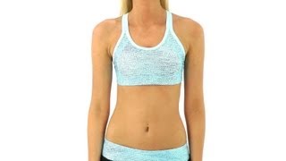 Brooks Women's Glycerin Running Bra Top II | SwimOutlet.com