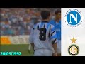 Napoli vs Inter Milan 20/09/1992 ● Serie A 1992/1993 (M3)