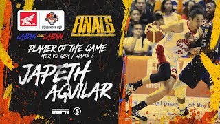 Best Player: Japeth Aguilar | PBA Governors’ Cup 2019 Finals