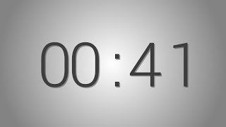 41 Seconds countdown Timer - Beep at the end | Simple Timer (forty-one sec)