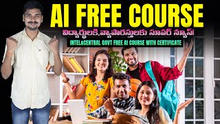 Artificial Intelligence Free Course with Certificate - AI Telugu