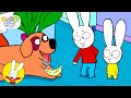 My Pet's at the Vet! 🐱 Simon and Family | Simon S2 Episodes | Cartoons for Kids | Tiny Pop