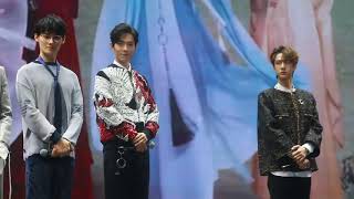 [190921] [Fancam | Wang Yibo ♡ Xiao Zhan] Introduction - Fanmeeting《The Untamed》in Thailand