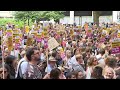 Anti-far right protest outside Reform UK party HQ in London | AFP