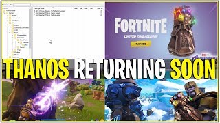 new leaked thanos ltm returning with avengers endgame movie fortnite - fortnite endgame collab