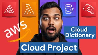 AWS Project to Get you Hired: Serverless Cloud Dictionary App using Amplify, Lambda, API Gateway, DB