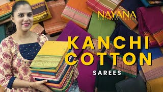 Kanchi Cotton Sarees | Kanchipuram Cotton Sarees