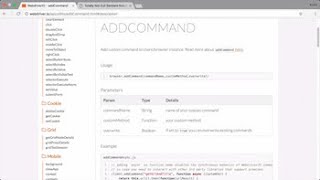 Lesson 5a - Create Custom Commands with 'addCommand'