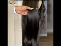 baisi hair fr 4x4 closure perruque lisse en 100% cheveux humains