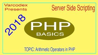 Server Side Scripting in PHP | Tutorial 3 | Arithmetic Operators