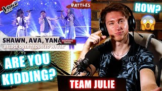 The Voice Kids: Coach Julie | Sings  ‘Bridge Over Troubled Water’ | Richards Infinity Reacts