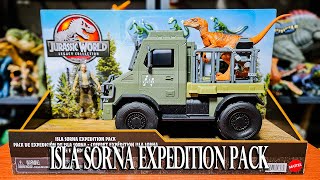 Mattel Jurassic World Legacy Collection Isla Sorna Expedition Pack Review(The Lost World)