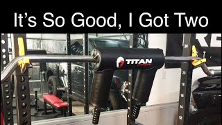 The Titan Fitness Safety Squat Bar V2