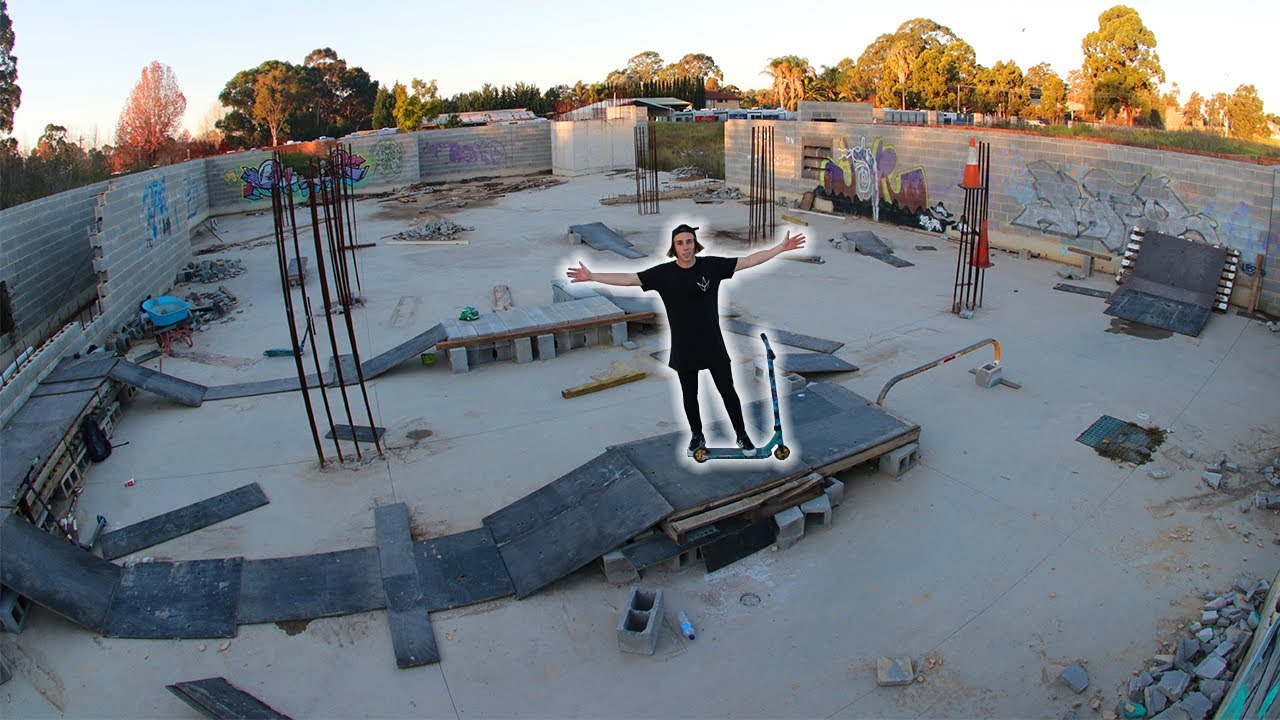 Epic Diy Skatepark Youtube