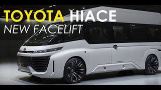 Toyota Hiace New Facelift Concept Car, AI Design