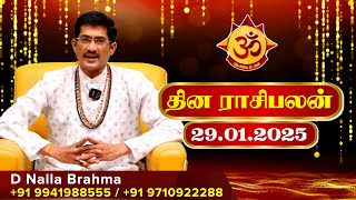 இன்றைய தின ராசிபலன் I ஜனவரி புதன் 29.01.2025