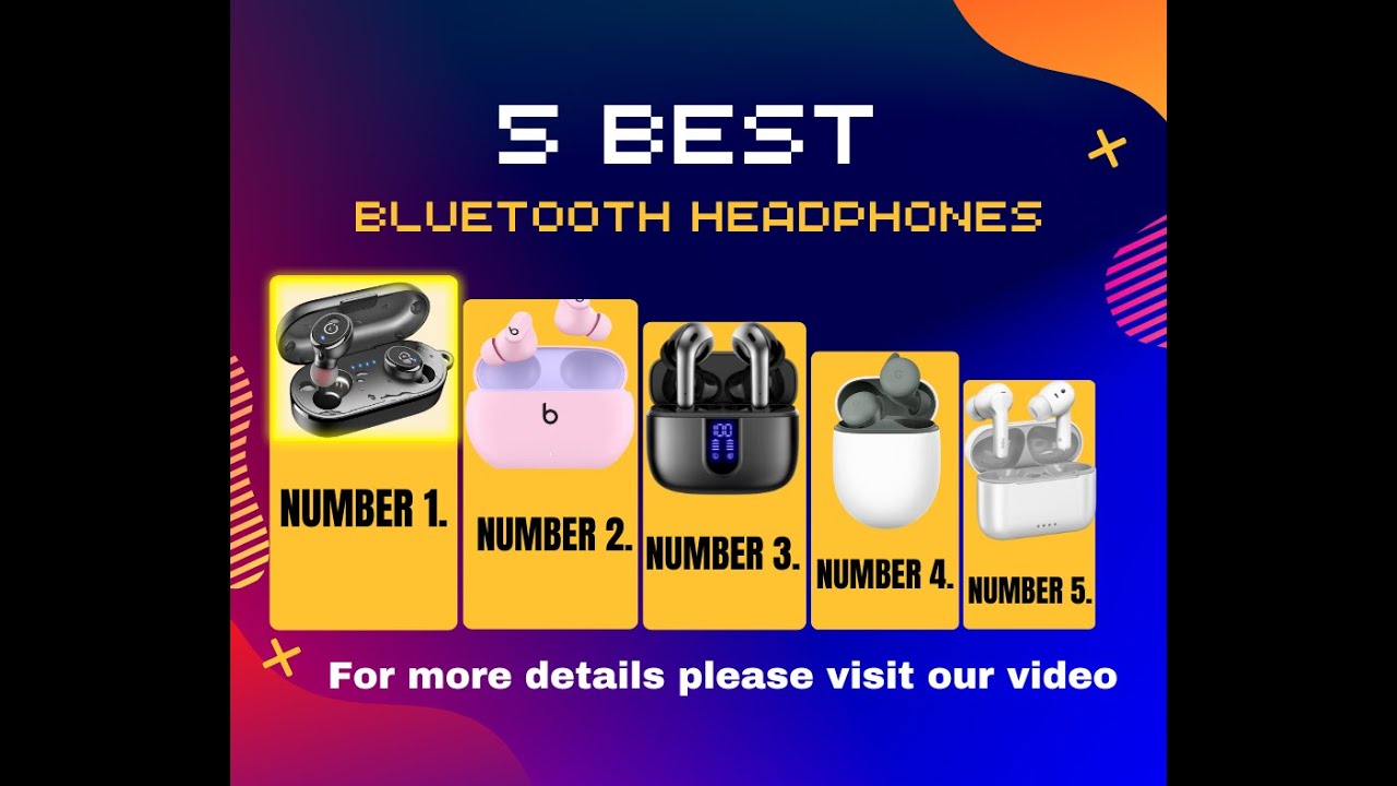 5 Best Bluetooth Headphones [2023] - YouTube