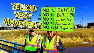 Yellow Vest Movement Takes Over Weyburn!