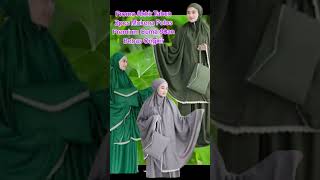 KHAIRA Mukena Jumbo Polos Paket 3Pcs #mukena