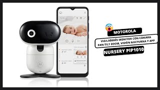 🧘🏻 Vigilabebés MOTOROLA NURSERY PIP1010 - Monitor para bebés, visión nocturna