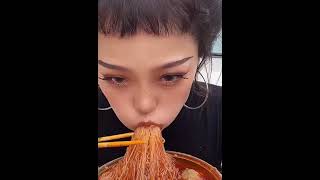 ASMR MUKBANG/CHAINA GIRL EATING SHOW🥵😋Spicy food#64