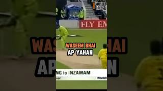 Waseem Akram and Inzamam ul Haq Batting | Waseem Bhai Ap Yahan | Highlight of Cricket Match