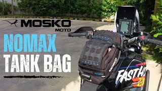 El Mejor Aliado para tus Aventuras: Unboxing \u0026 Review NOMAX TANK BAG (V3.0) de MOSKO MOTO