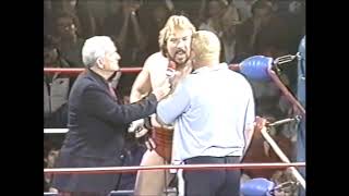 11 14 85 Ric Flair Butch Reed Dick Slater Ted Dibiase Part 4