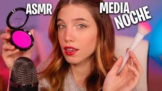 ASMR ME MAQUILLO A MEDIA NOCHE HASTA QUE TE DUERMAS 💆🏼‍♀️ RUTINA DE MAQUILLAJE 💄 | Laia Oli