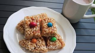 Butterscotch Rice Crispies Treat