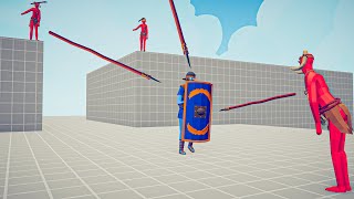 THREE SPEARS vs ONE EVERY UNIT - Totally Accurate Battle Simulator TABS