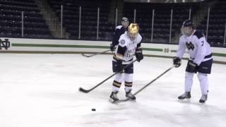 Hockey 101 - Anna Learns The Game With Notre Dame Hockey