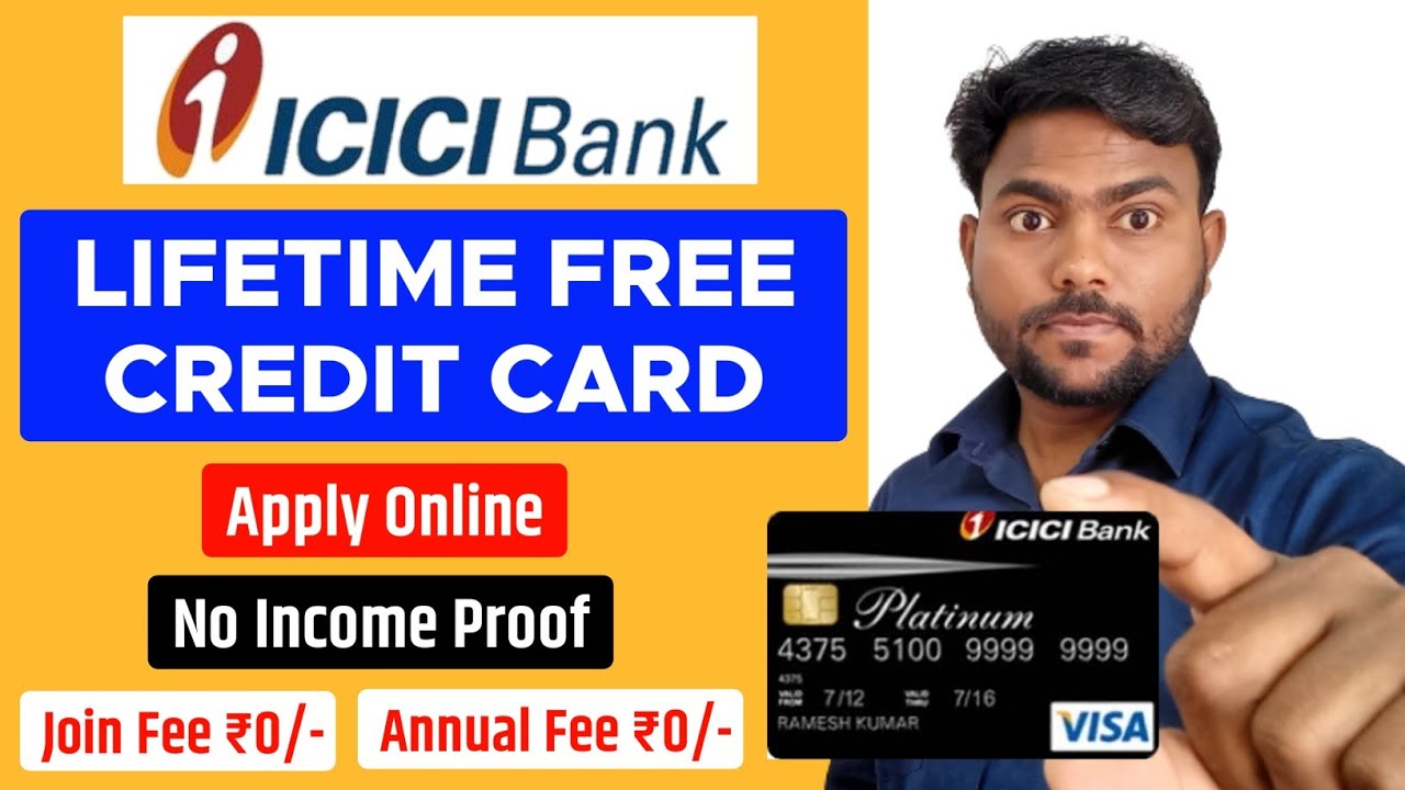 ICICI Bank Platinum Credit Card Apply | Life Time Free - YouTube