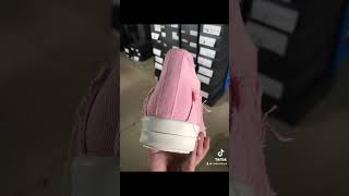 Rick Owens EDFU DRKSHDW Slashed Low Faded Pink