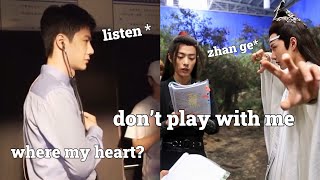 wang yibo with xiao zhan vs other people funny moments … they are so cute hahaha