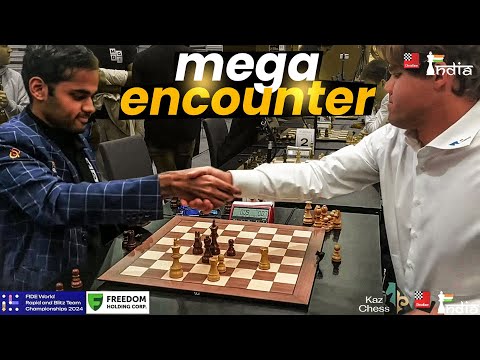 Arjun Erigaisi’s Swashbuckling win over Magnus Carlsen | World Blitz Team 2024