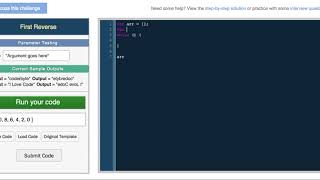 Loops in JavaScript - Coderbyte