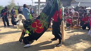 葛原正八幡神社 西獅子組 2022