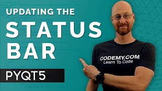 Using The Statusbar - PyQt5 GUI Thursdays #17