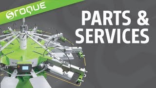 sRoque Screen Printing Press FAQ - Parts And Services