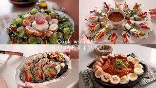 Collection of 31 dishes / ASMR Cooking / Cook with me