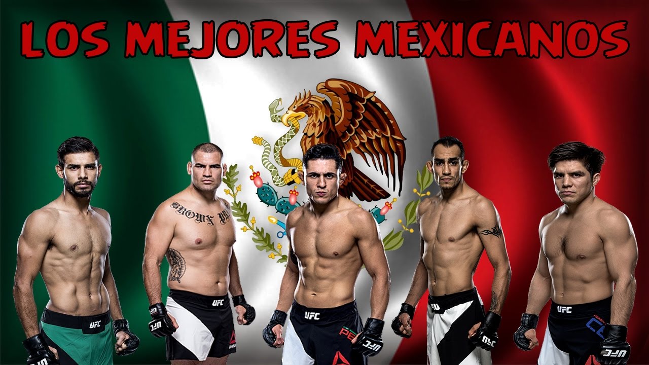 LOS 8 MEJORES MEXICANOS DE UFC - YouTube