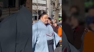 【国技館入り待ち】水戸龍　#令和7年初場所十一日目